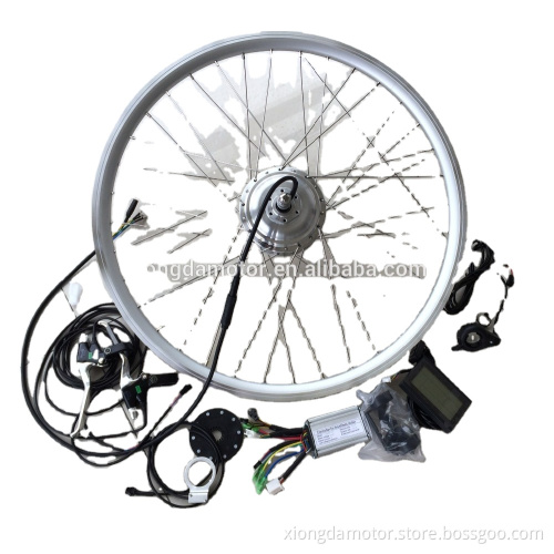 Ebike Conversion Kit: Motor, Display, Controller, Brake Lever, Torque Sensor, Throttle, Speed Sensor
